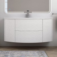 Тумба с раковиной Cezares Eden 120 frassino bianco, раковина 50178