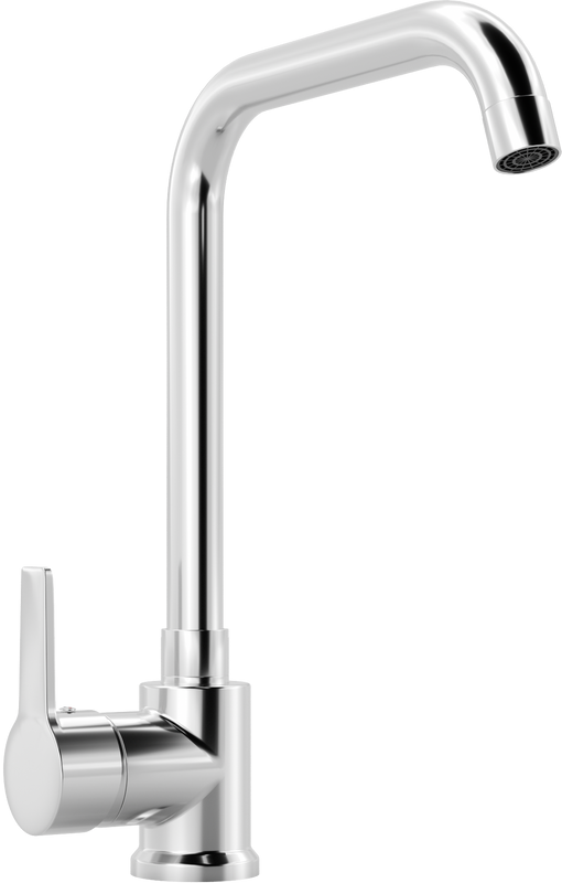 Комплект Мойка Paulmark Kroner PM217551-BS брашированная нержавеющая сталь + Смеситель MEGA Ege MG-PL10 хром + Измельчитель Bort Titan Max Power