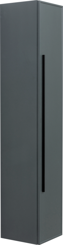 Шкаф пенал для ванной La Fenice Elba серый