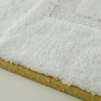 Коврик Migliore 31925 белый, окантовка золото