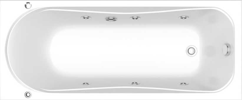 Акриловая ванна Bas Стайл 160x70 с г/м