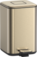 Мусорное ведро Boheme 10948-MG матовое золото Мусорное ведро Boheme 10948-MG матовое золото