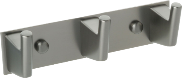 Крючок Fixsen Trend Graphite 98005-3 черный графит, 3 крючка