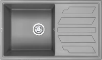 Мойка кухонная Granula 8601, алюминиум