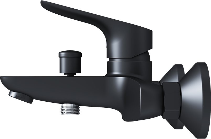 Смеситель для ванны с душем Damixa Jupiter 771000301 черный