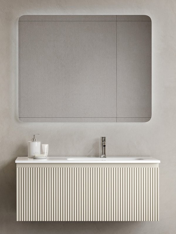 Мебель для ванной комнаты Sancos Snob R 1.0 100, R beige soft