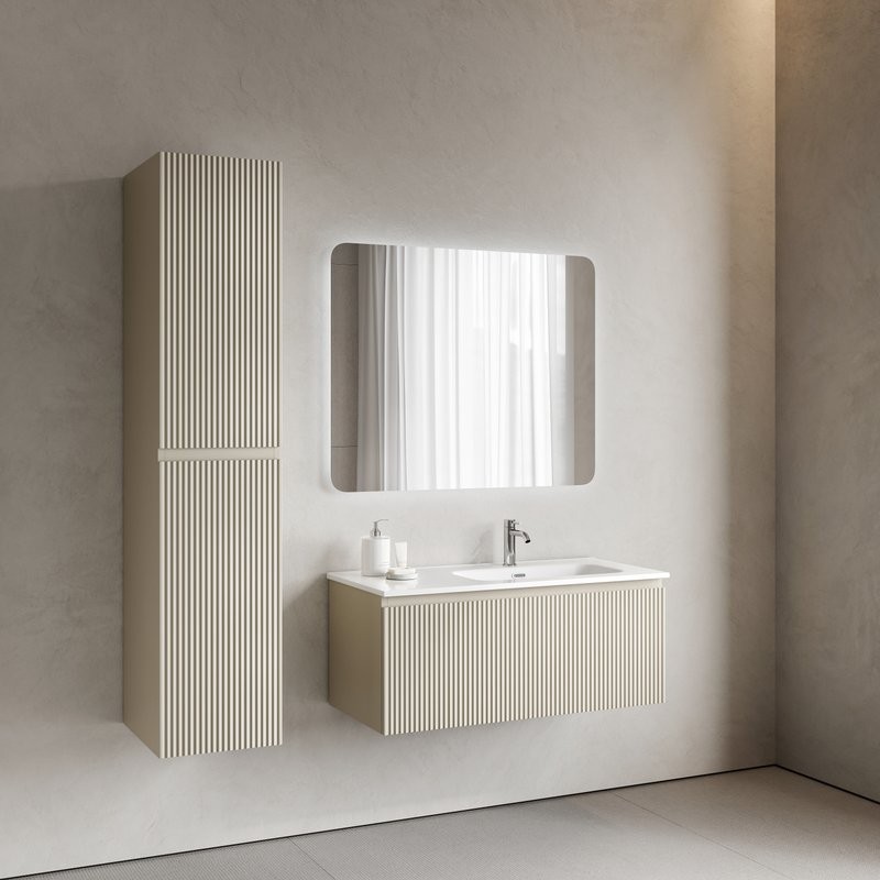 Мебель для ванной комнаты Sancos Snob R 1.0 100, R beige soft