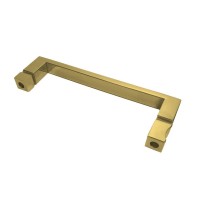 Душевой уголок Triton Дека -Голд 100х100х207, с поддоном, профиль золото, стекло прозрачное