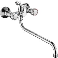 Смеситель с длинным изливом для ванны Fashun A2209-2 хром Смеситель с длинным изливом для ванны Fashun A2209-2 хром