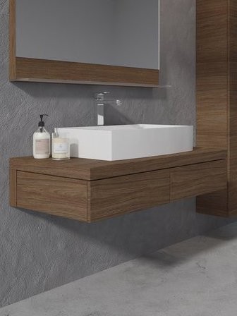 Тумба под раковину со столешницей Ravak Formy SD 120 орех