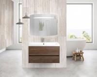 Зеркало Art&Max Gina 90х70 с подсветкой