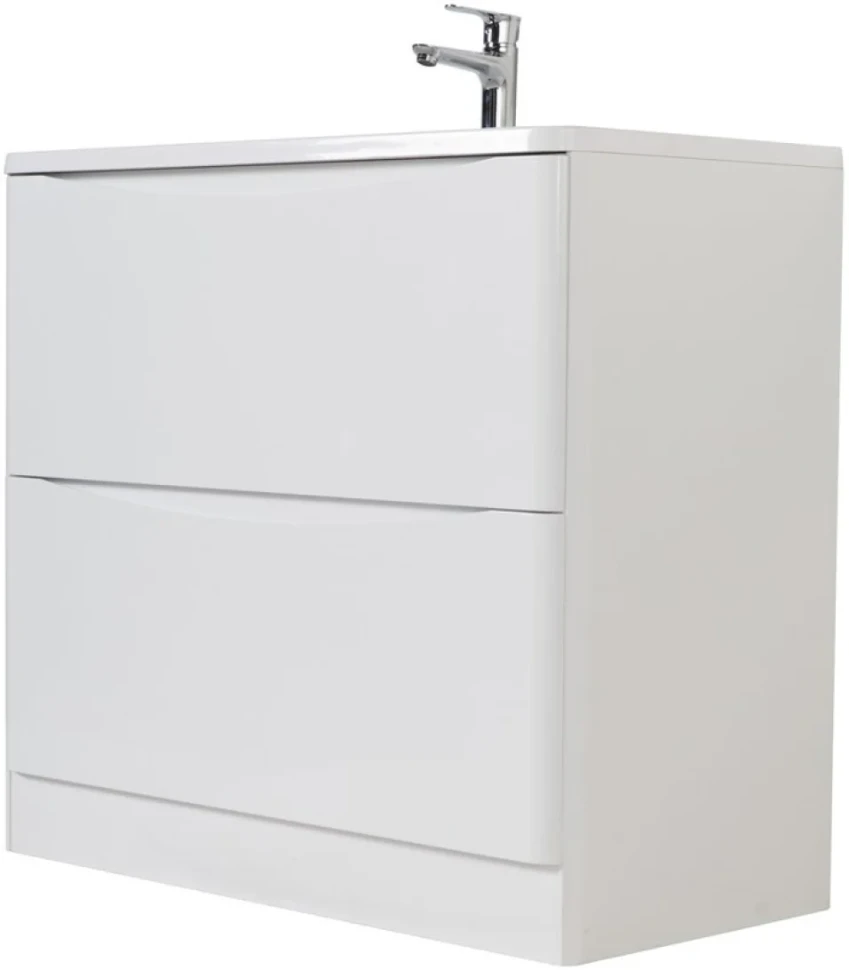 Тумба под раковину BelBagno Acqua 100 напольная, bianco lucido