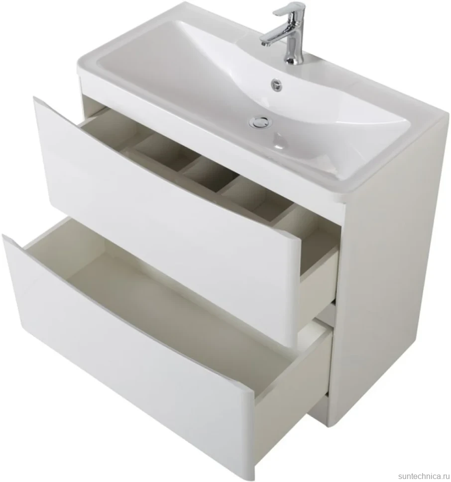 Тумба под раковину BelBagno Acqua 100 напольная, bianco lucido