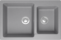 Мойка кухонная Domaci Болонья М-191-006 светло-серая