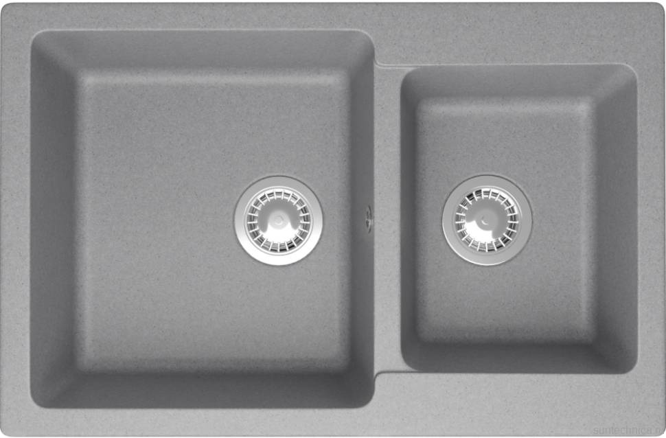 Мойка кухонная Domaci Болонья М-191-006 светло-серая