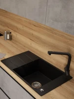 Мойка кухонная Emar Quartz EMQ-1780.Q морион