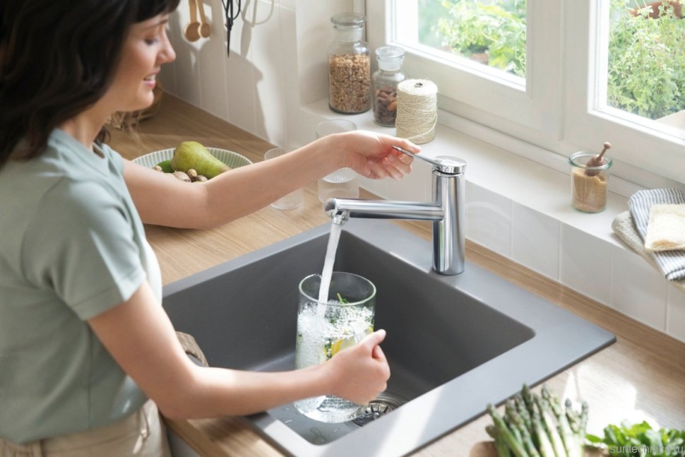Смеситель для кухни Hansgrohe Zesis M33 74802000 хром
