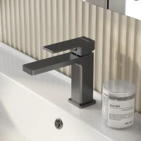 Смеситель для раковины Grossman Style 510.K35.05.420 графит Смеситель для раковины Grossman Style 510.K35.05.420 графит