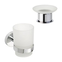 Набор Стакан Bemeta Omega 104110012 + Мыльница 138108191 Набор Стакан Bemeta Omega 104110012 + Мыльница 138108191