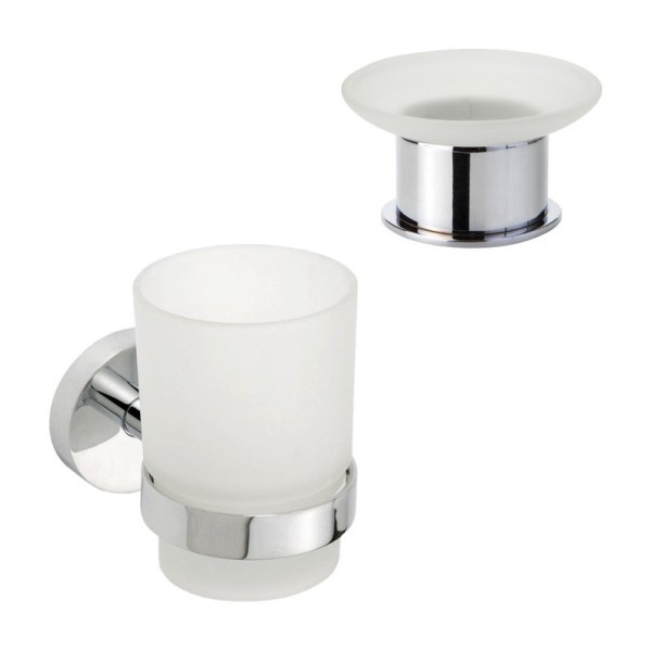 Набор Стакан Bemeta Omega 104110012 + Мыльница 138108191