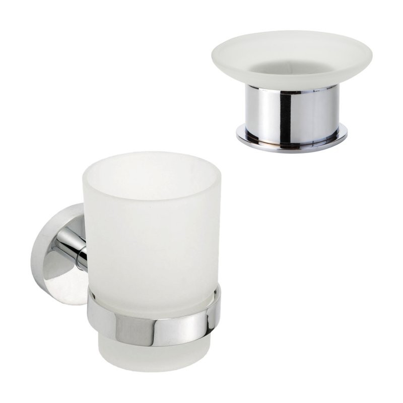 Набор Стакан Bemeta Omega 104110012 + Мыльница 138108191