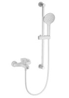 Смеситель для ванны с душем Wonzon & Woghand WW-C2501-MW матовый белый Смеситель для ванны с душем Wonzon & Woghand WW-C2501-MW матовый белый
