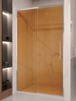 Душевая дверь в нишу Vincea Stella VDS-1ST120GS 120 см, профиль хром, стекло янтарь