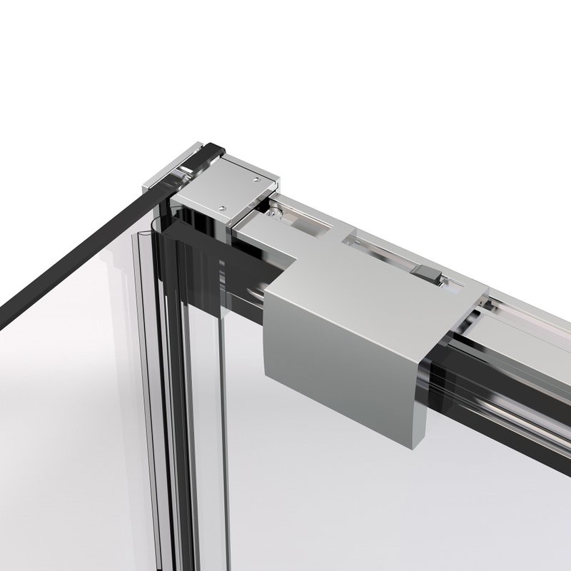 Душевой уголок Vincea Stella VSR-1ST8011CL 110x80 см, профиль хром, стекло прозрачное