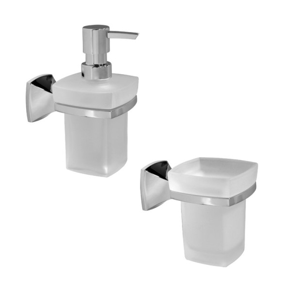 Набор Стакан Wasserkraft Wern K-2528 + Дозатор K-2599