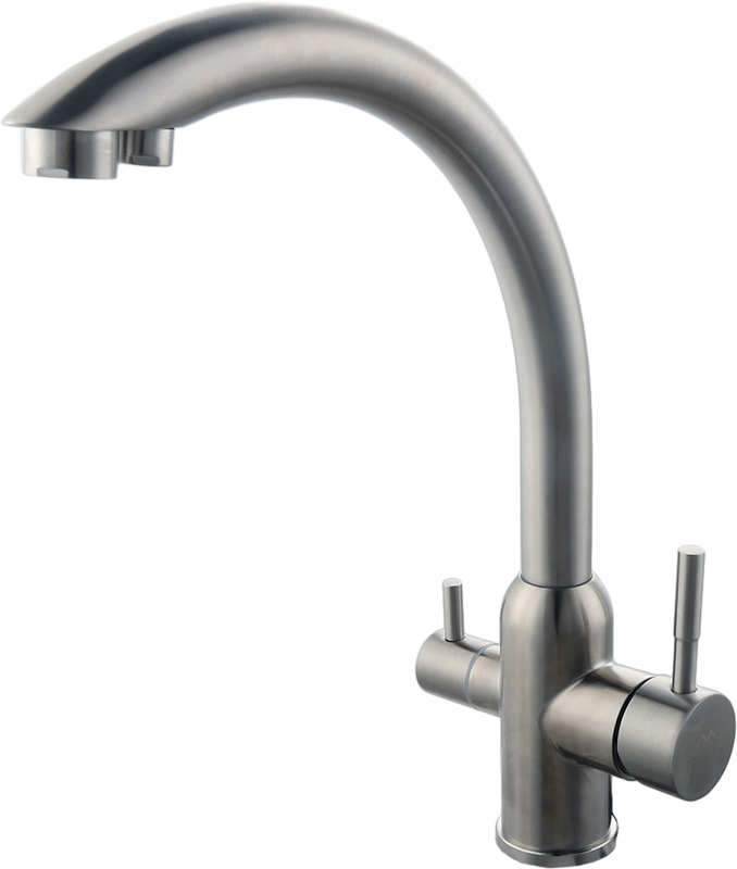 Смеситель для кухни Fashun A54309-A сатин