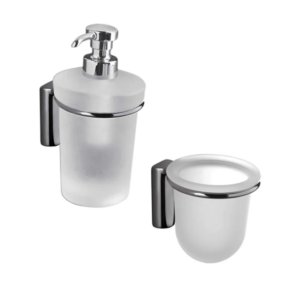Набор Стакан Colombo Design Luna В0102.000 + Дозатор В9309.000