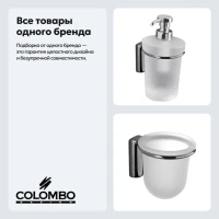 Набор Стакан Colombo Design Luna В0102.000 + Дозатор В9309.000 Набор Стакан Colombo Design Luna В0102.000 + Дозатор В9309.000