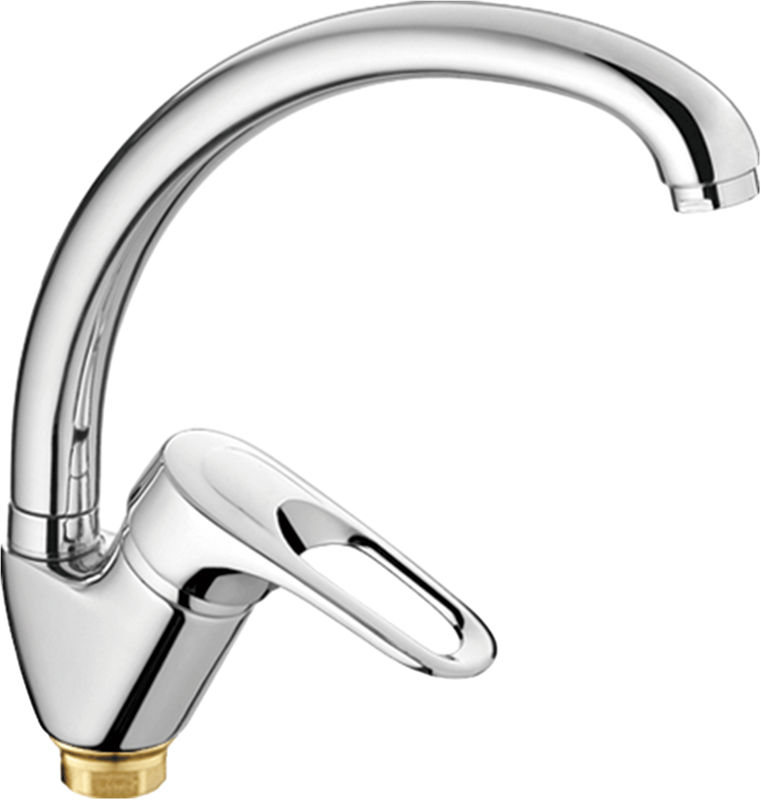 Смеситель для кухни Fashun A4104-2 хром