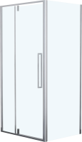 Душевой уголок RGW Stilvoll SV-03+80 см (119-122)x80x200 профиль хром, стекло прозрачное