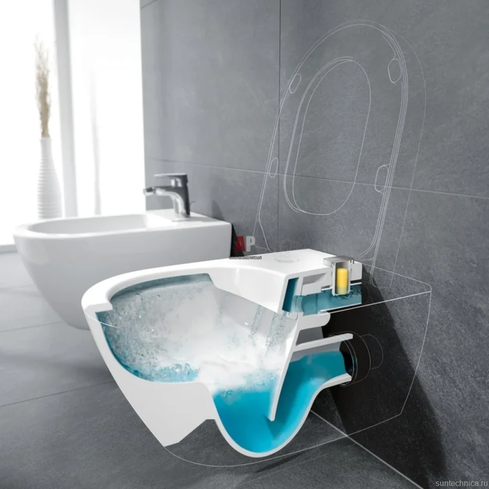 Комплект Унитаз подвесной Villeroy & Boch Subway 2.0 + Крышка 9M68 S101 с микролифтом, петли хром + Инсталляция Geberit Duofix UP 320 111.300.00.5 + Кнопка Sigma 01 115.770.JQ.5 лакированная, матовый хром + Крепления 111.815.00.1 к стене + Звукоизоляция