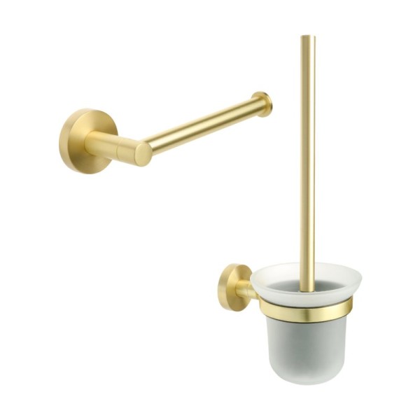 Набор Держатель Fixsen Comfort Gold 87010A + Ершик 87013