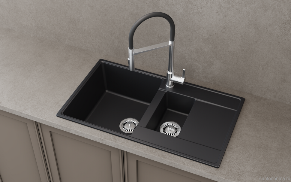 Смеситель для кухни Ulgran U-024 хром