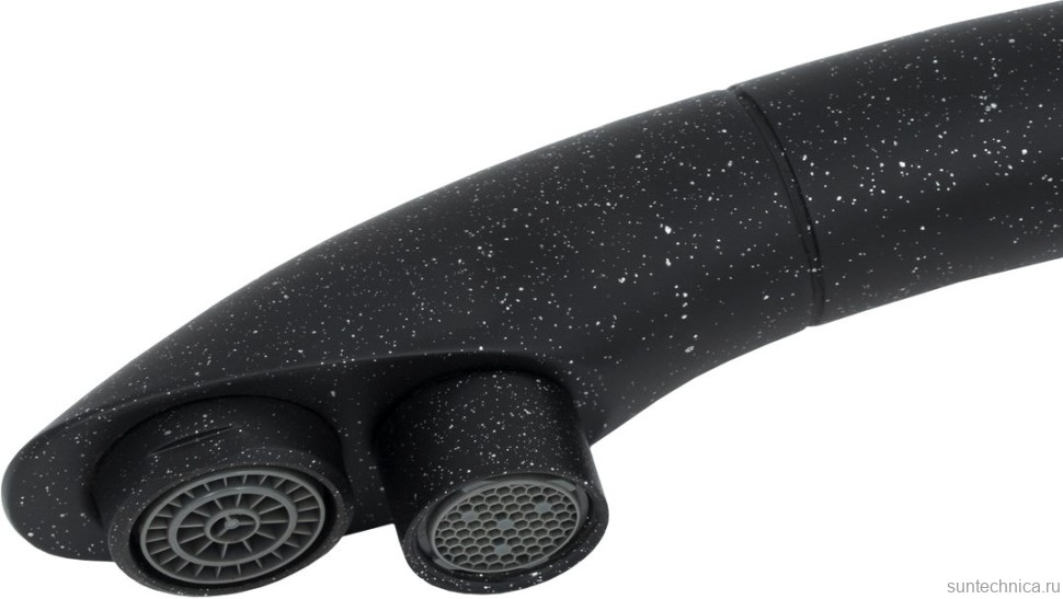 Смеситель для кухни Kaiser Vincent 31244-5 черный мрамор