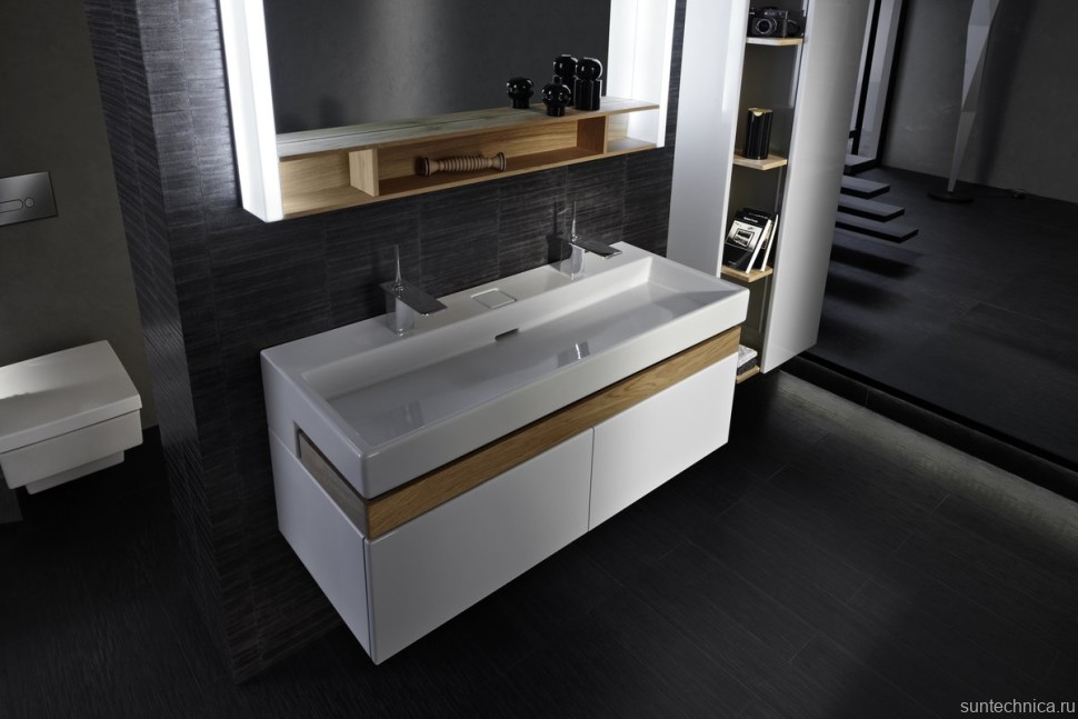 Мебельная раковина Jacob Delafon Terrace EXB9112-00 120 см с подсветкой
