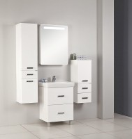 Тумба с раковиной AQUATON Америна Н 60 белая
