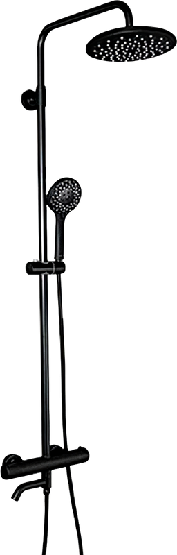 Душевая стойка Gappo G90 G2490-6 с термостатом, черная