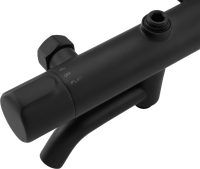 Душевая стойка Gappo G90 G2490-6 с термостатом, черная