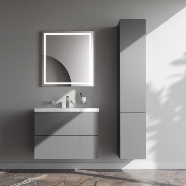 Мебель для ванной комнаты AM.PM Gem 75 графит матовый, подвесная