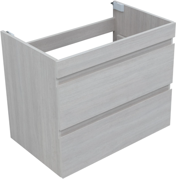 Тумба под раковину без столешницы Aquanet Нота new 75 подвесная, дуб холден