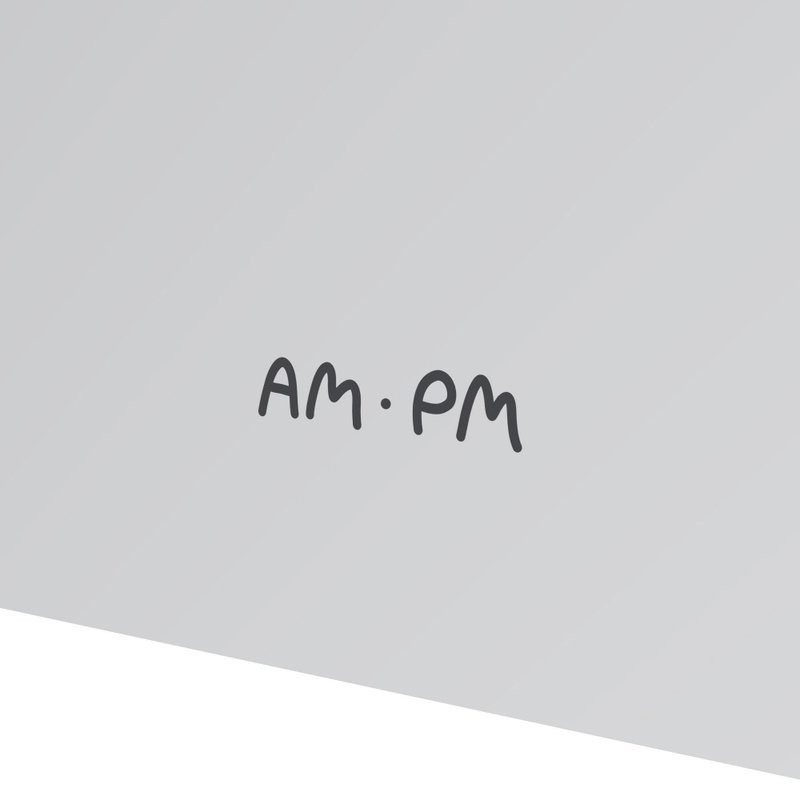 Зеркало AM.PM Tender 80 с подсветкой, ИК-сенсор