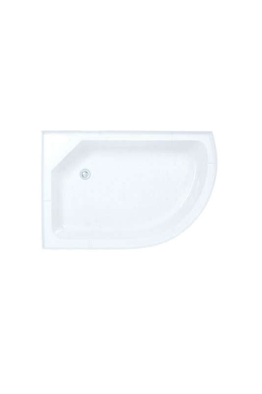 Душевая кабина DTO D EM2712LLED+GM профиль хром, стекло матовое с узором