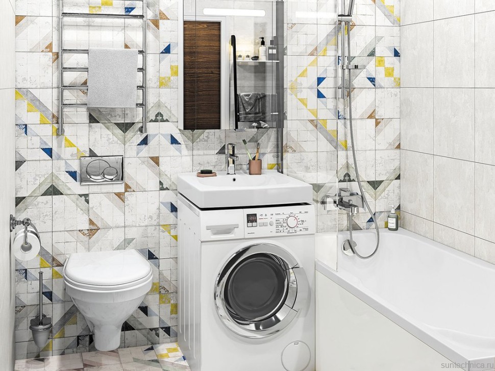 Раковина над стиральной машиной Santek Пилот 1WH301970 50