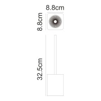 Ершик для унитаза Wasserkraft Paar K-4227 черный Ершик для унитаза Wasserkraft Paar K-4227 черный