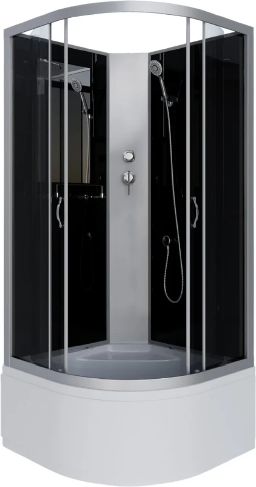 Душевая кабина Niagara Classic NG-2508-14BK 90х90 см, без крыши