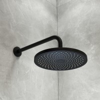 Верхний душ IDDIS Optima Home OPH25BPi64 черный матовый